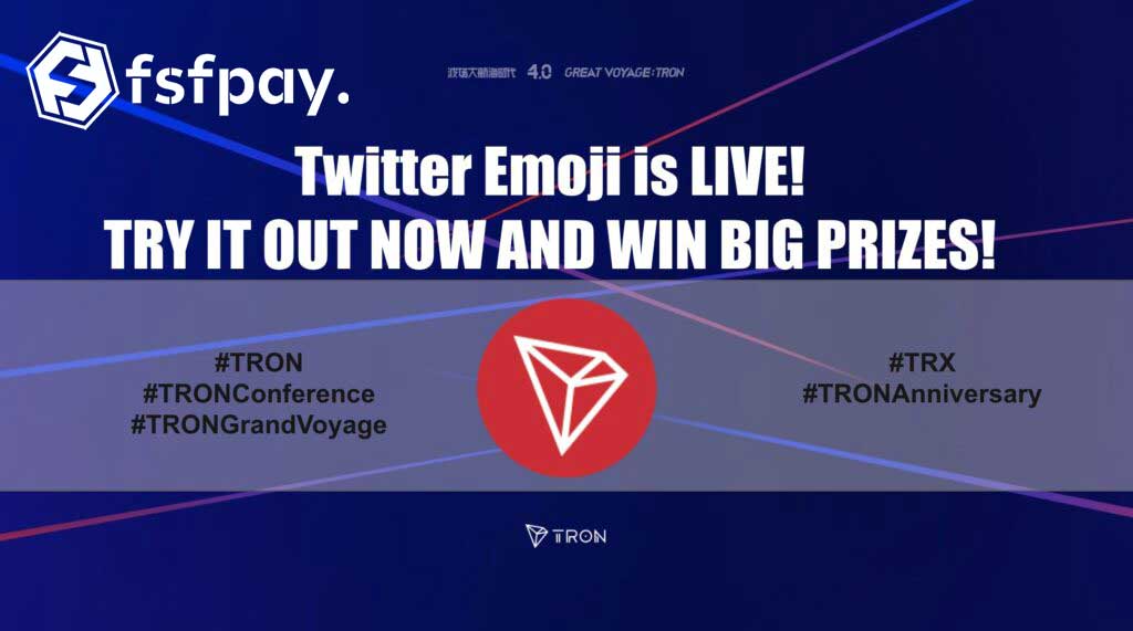 Tron (TRX) Becomes the 4th Name with Twitter Hashtag Emoji